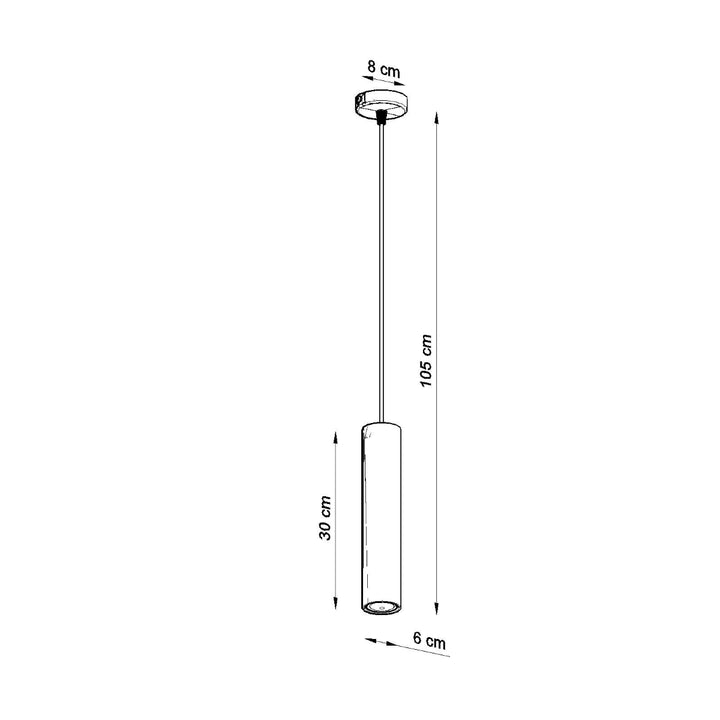 Lampa suspendata LINO lemn SL.0636