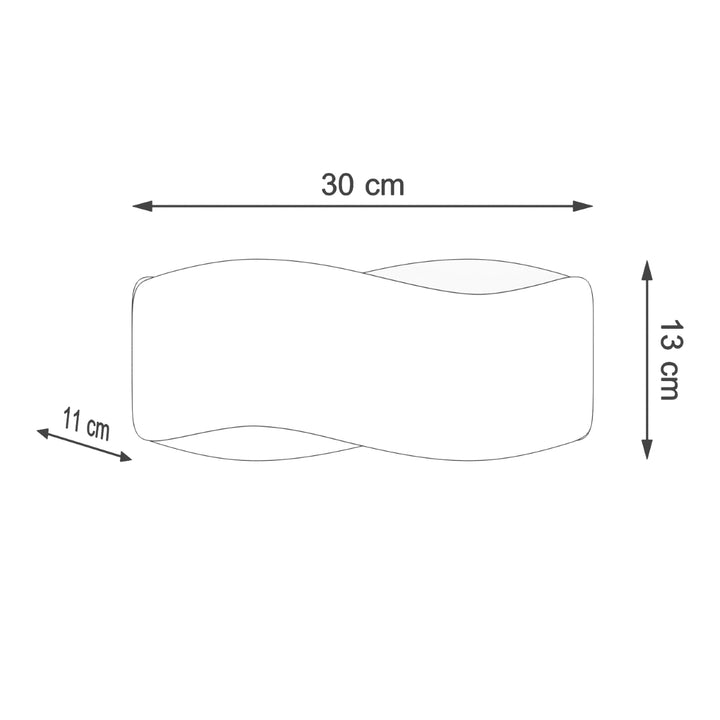 Aplica de perete TILA 30 alb SL.1017