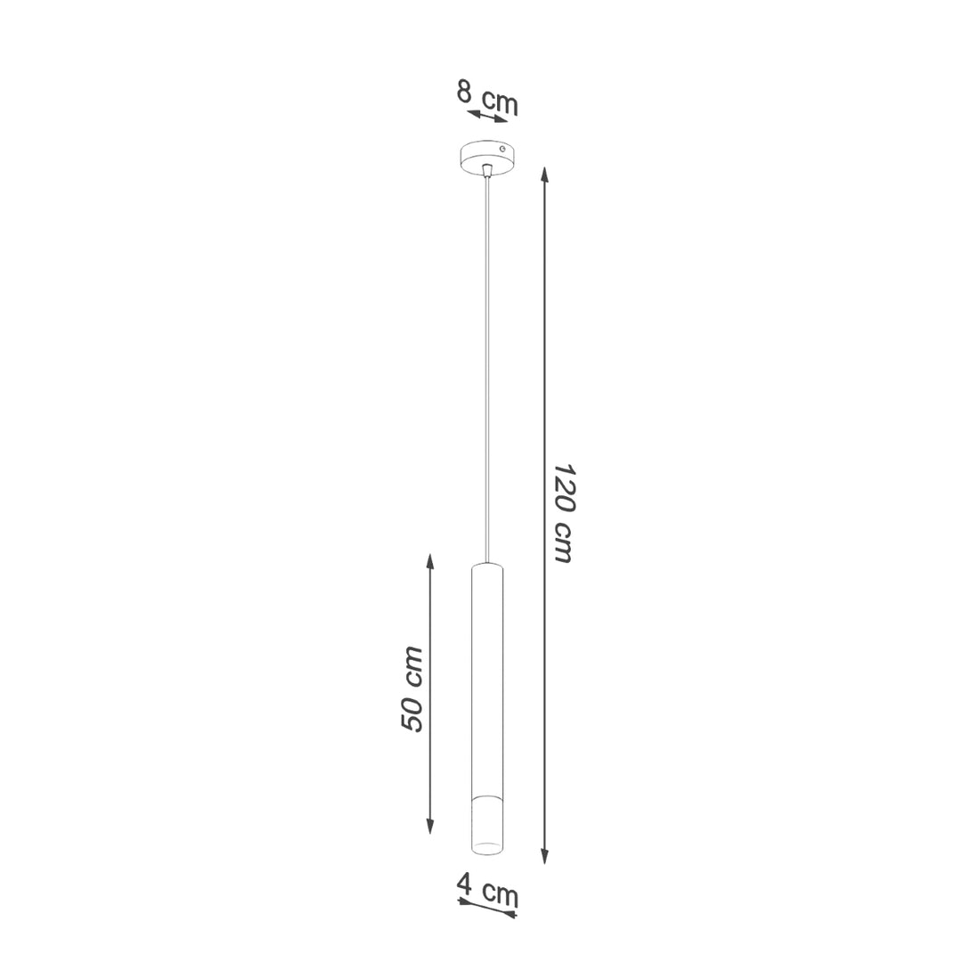 Lampa suspendata WEZYR 1 alb SL.0957