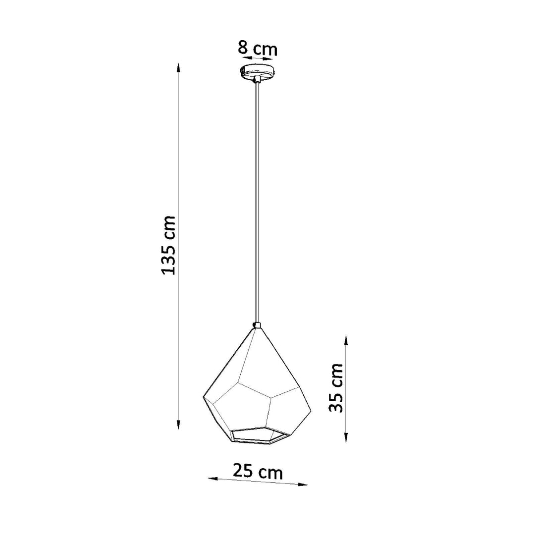 Lampa suspendata din ceramica PAVLUS SL.0844