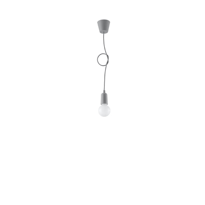 Lampa suspendata DIEGO 1 gri SL.0575