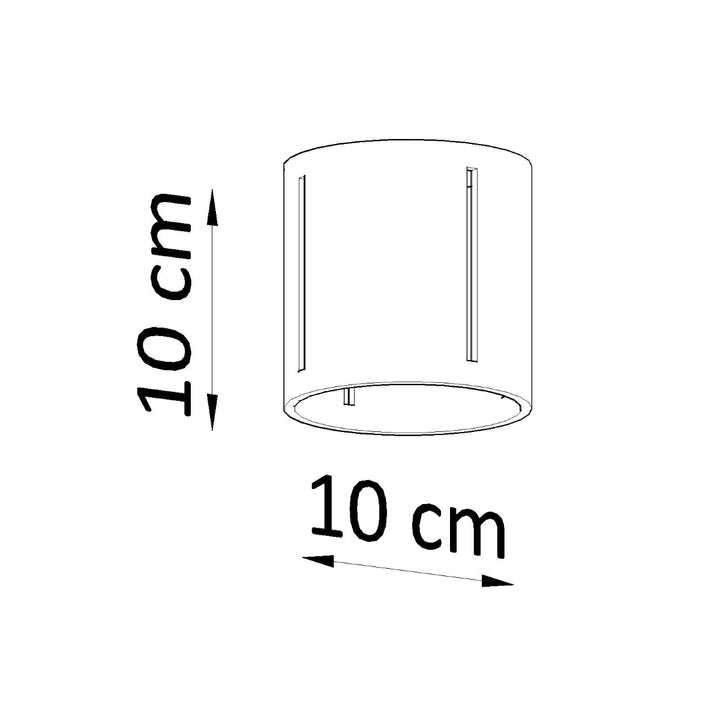 Plafoniera INEZ alb SL.0355