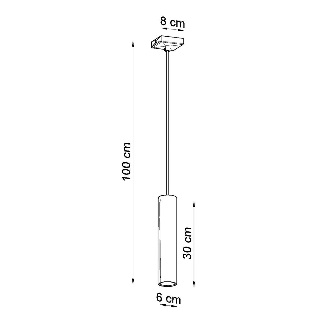 Lampa suspendata LAGOS 1 crom SL.1204