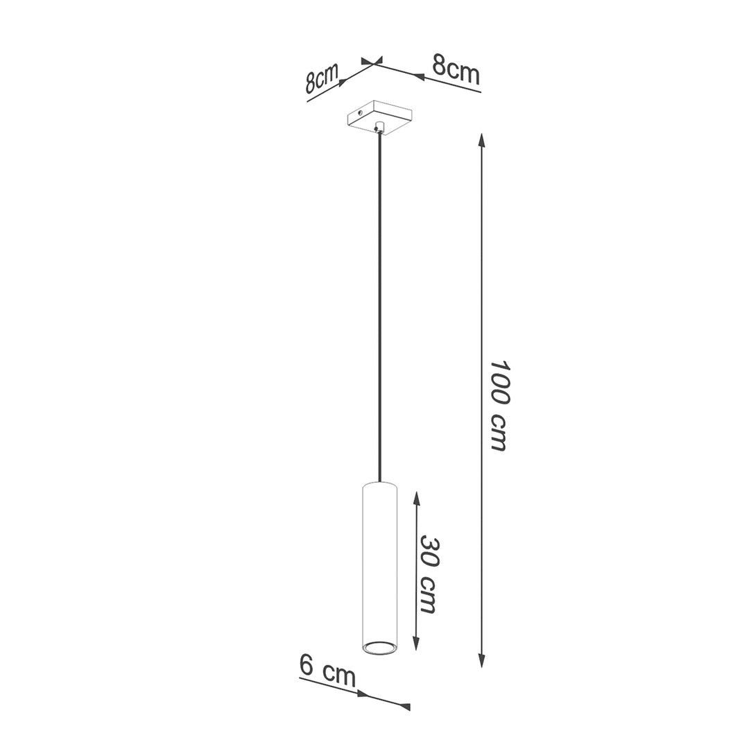 Lampa suspendata LAGOS 1 auriu lustruit SL.1200