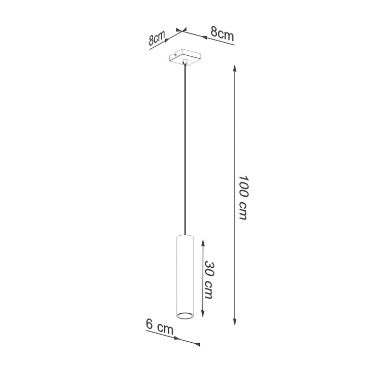 Lampa suspendata LAGOS 1 auriu lustruit SL.1200