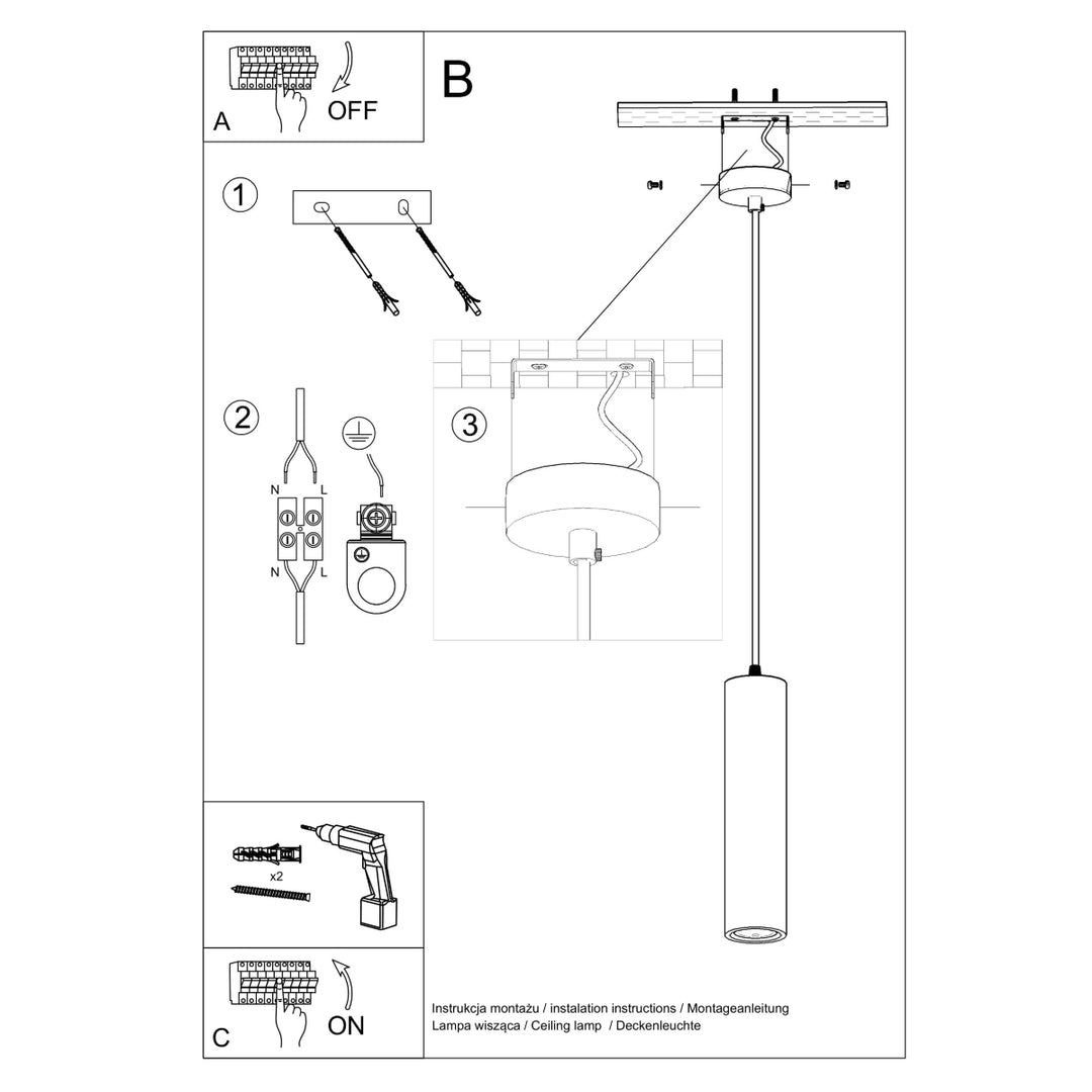 Lampa suspendata din ceramica NANCY SL.0843