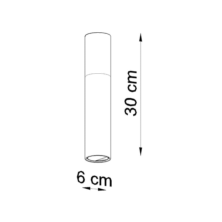 Plafoniera PABLO negru SL.0635