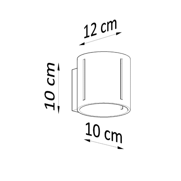 Aplica INEZ alb SL.0352