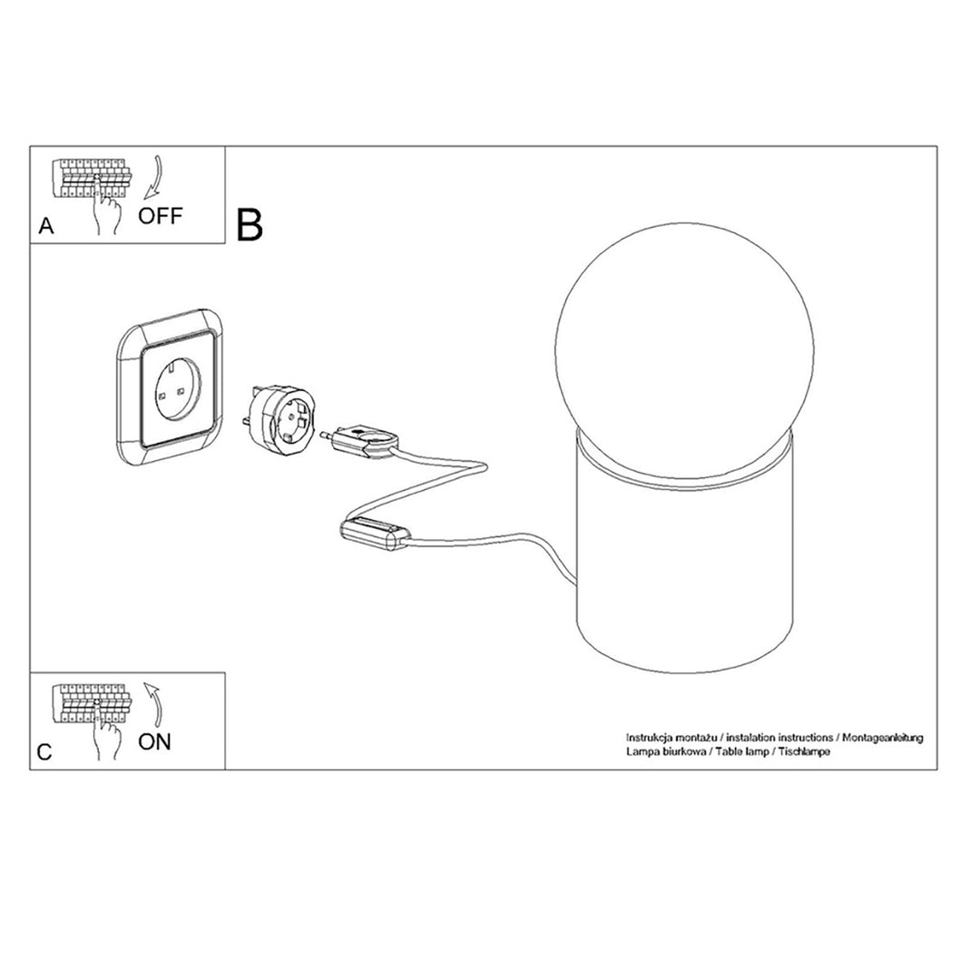 Lampa de masa BOOMO SL.1193