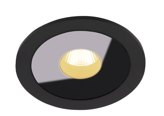 Spot incastrat Plazma negru Ip54 Maxlight H0088