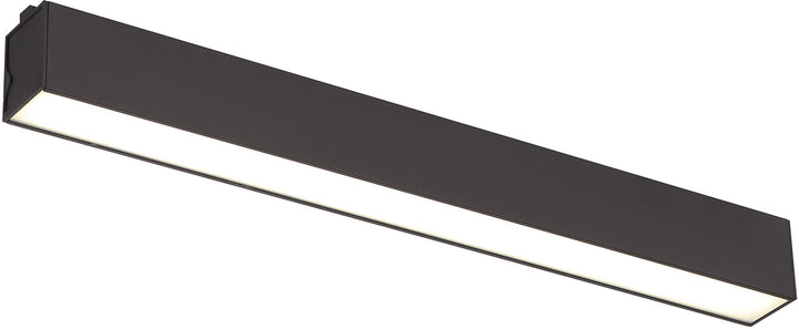 Plafoniera Linear neagra 18w 4000k dimabila Maxlight C0190d