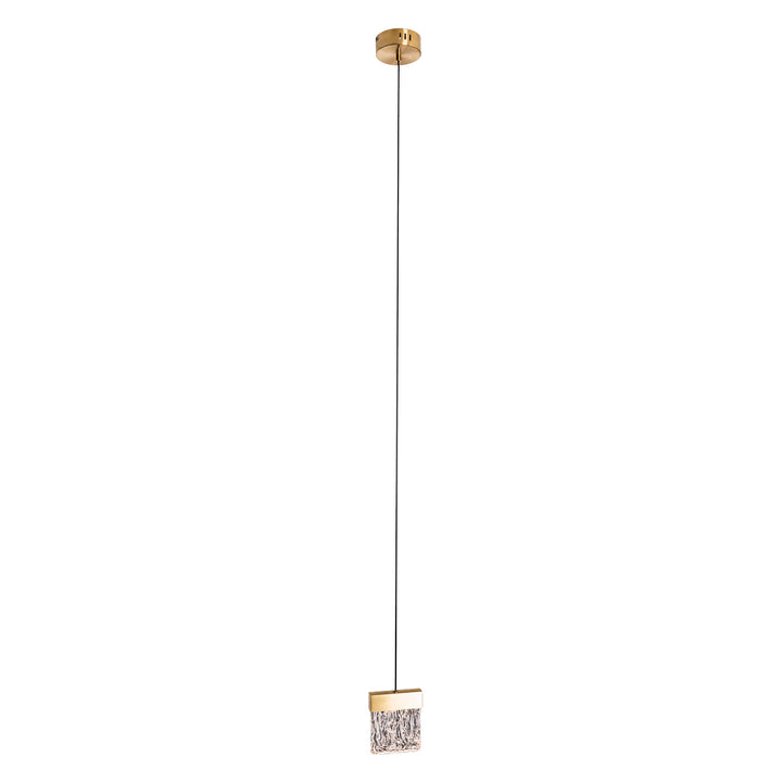 Pendul Vetro auriu periat Maxlight P0573d