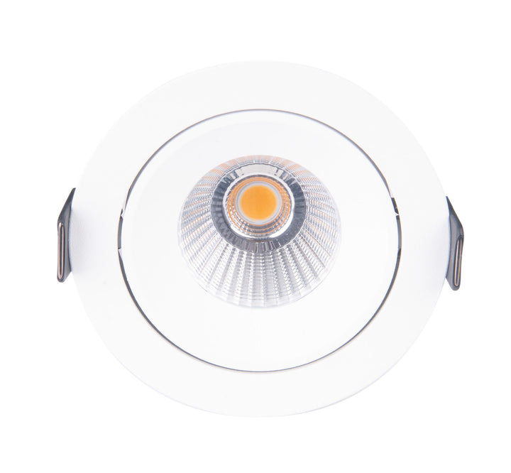 Spot incastrat de exterior Cyklop alb Ip65 Maxlight H0094