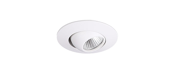 Spot incastrat Max Yuca Round Tilted alb 3w Maxlight H0104