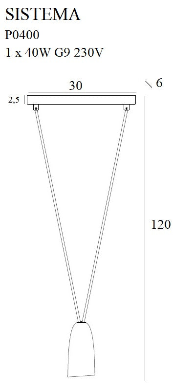 Lustra Sistema I Maxlight P0400