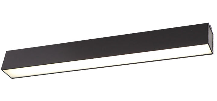 Plafoniera Linear neagra 18w 4000k Maxlight C0190