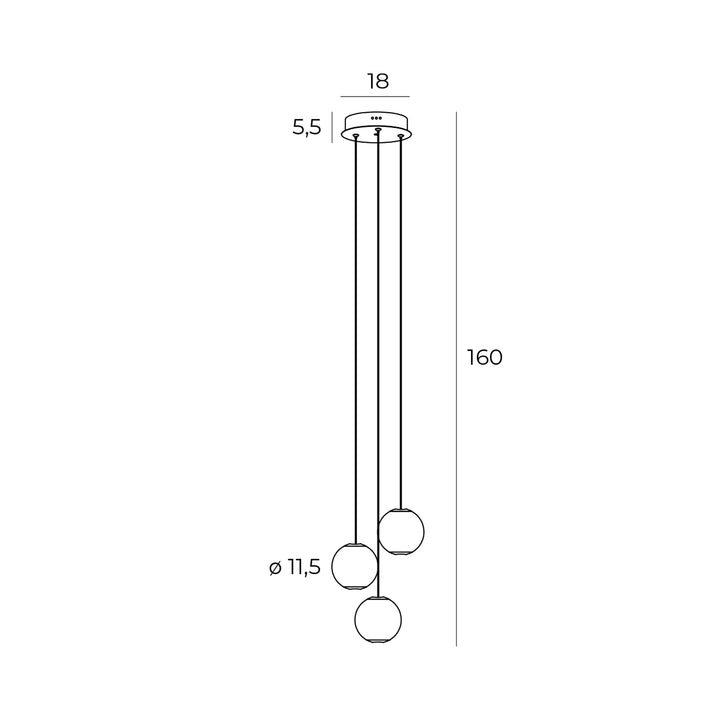 Lustra Nobile III Maxlight P0479