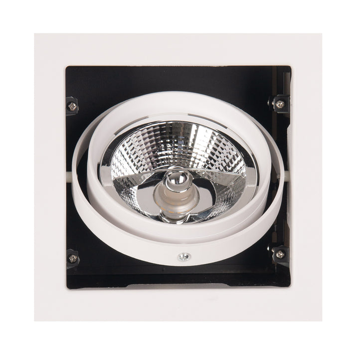 Spot incastrat Matrix I alb  Maxlight H0059