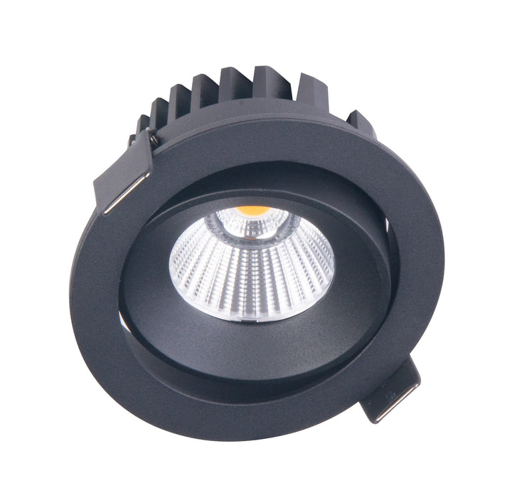 Spot incastrat de exterior Cyklop negru Ip65 Maxlight H0095