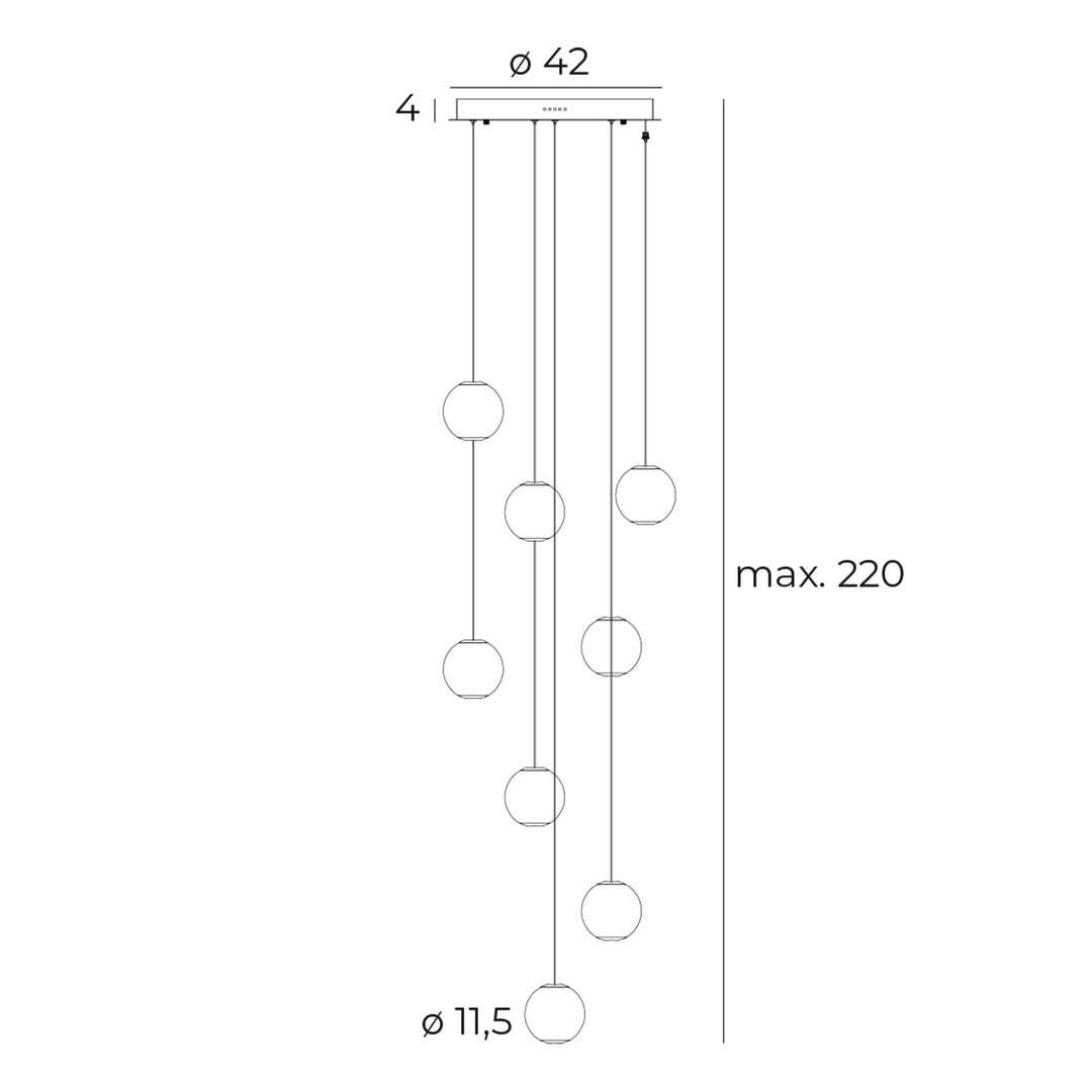 Lustra Nobile VIII Maxlight P0481