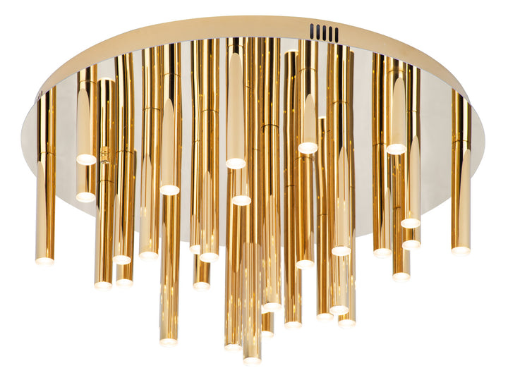Plafoniera Organic 33 x 1W auriu dimabila Maxlight C0188d