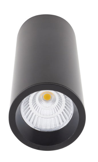 Spot aplicat Long negru 7w Maxlight C0154