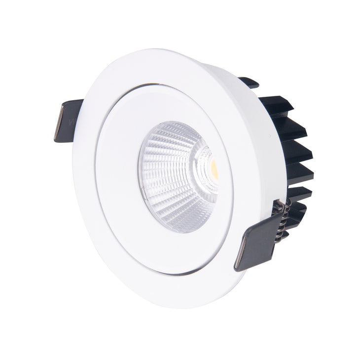 Spot incastrat de exterior Cyklop alb Ip65 Maxlight H0094