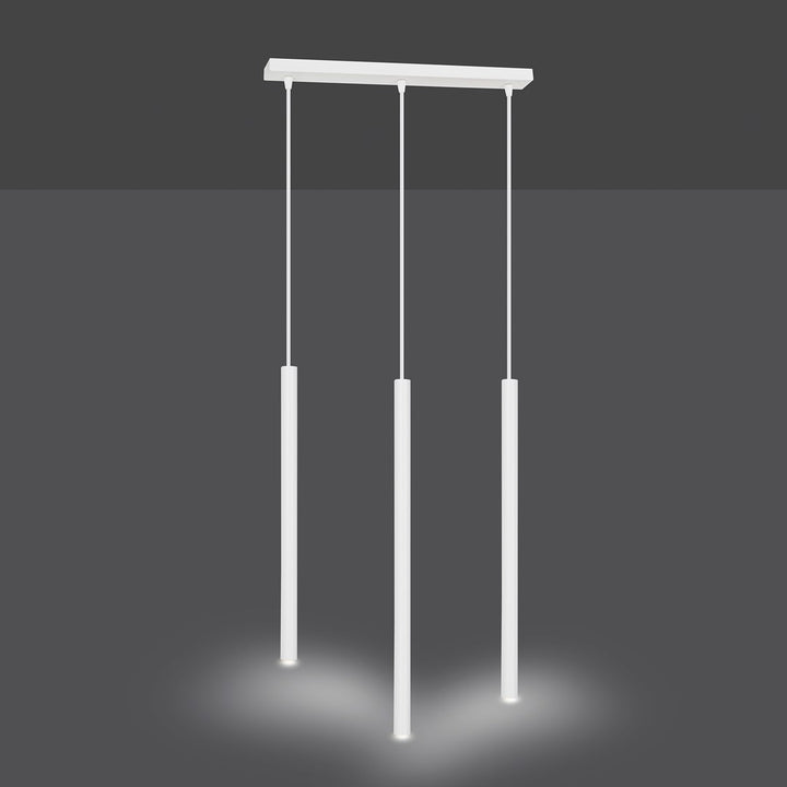Lustra suspendata SELTER 3 alba