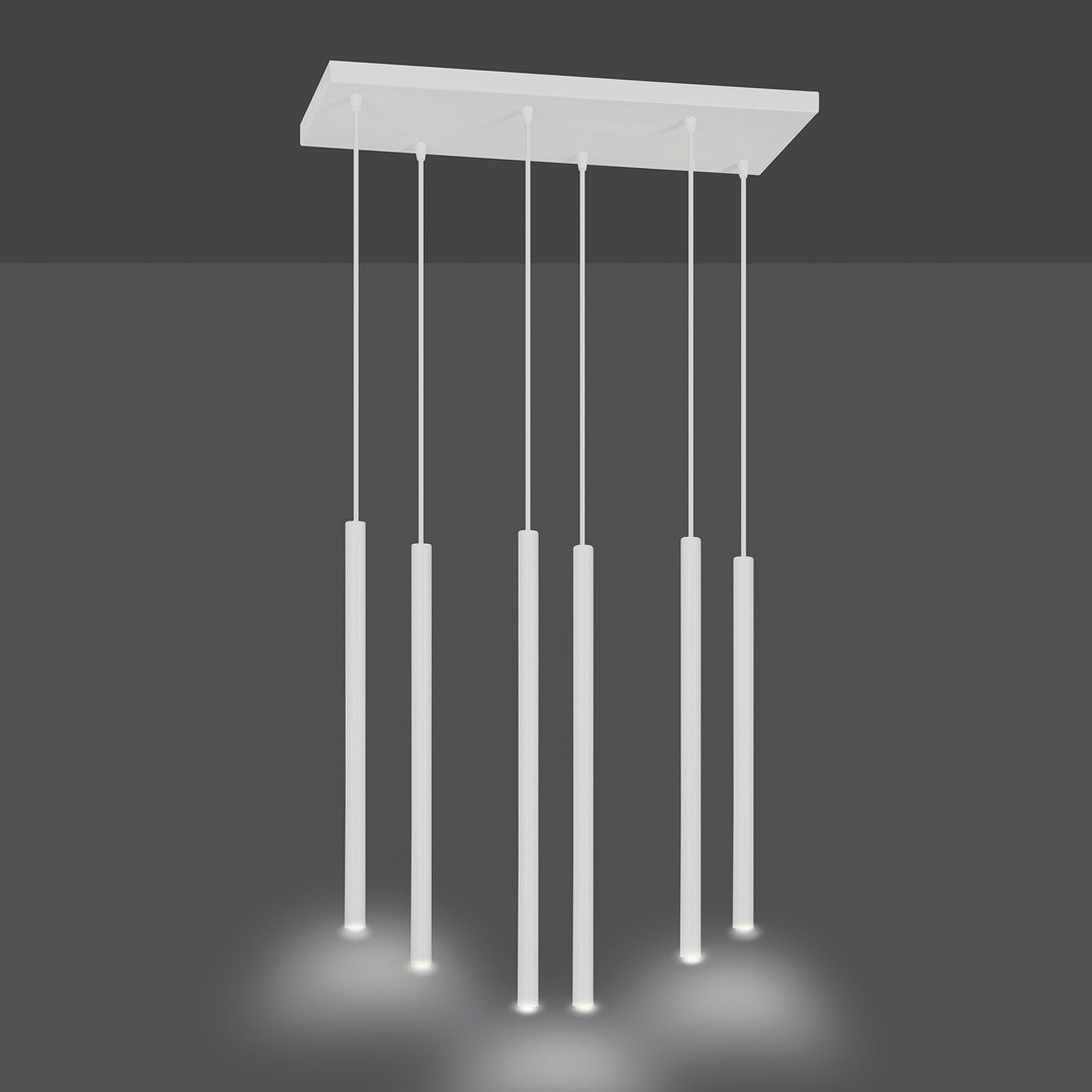 Lustra suspendata SELTER 6 alba