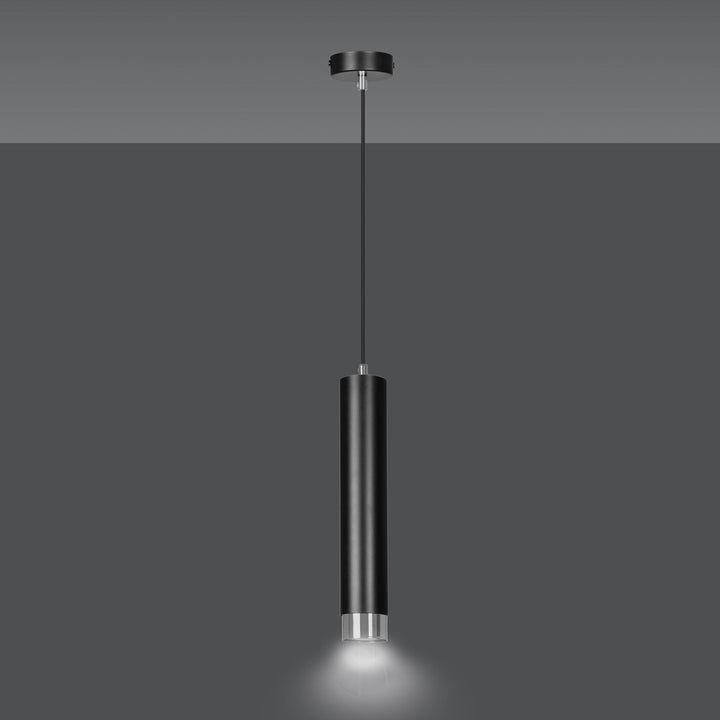 Pendul KIBO 1 negru cu crom