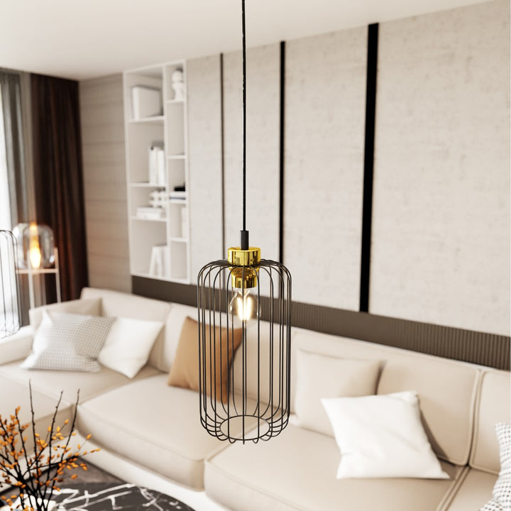 Pendul VANDER 1 negru cu auriu