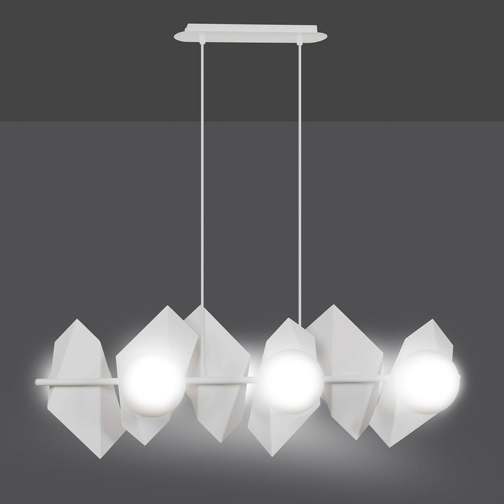 Lustra suspendata DRIFTON 6 alba