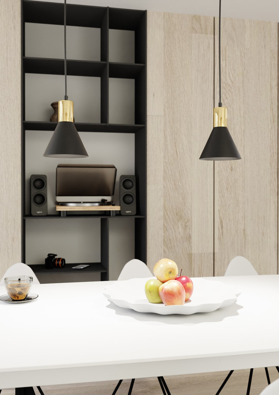 Pendul ROSA 1 negru