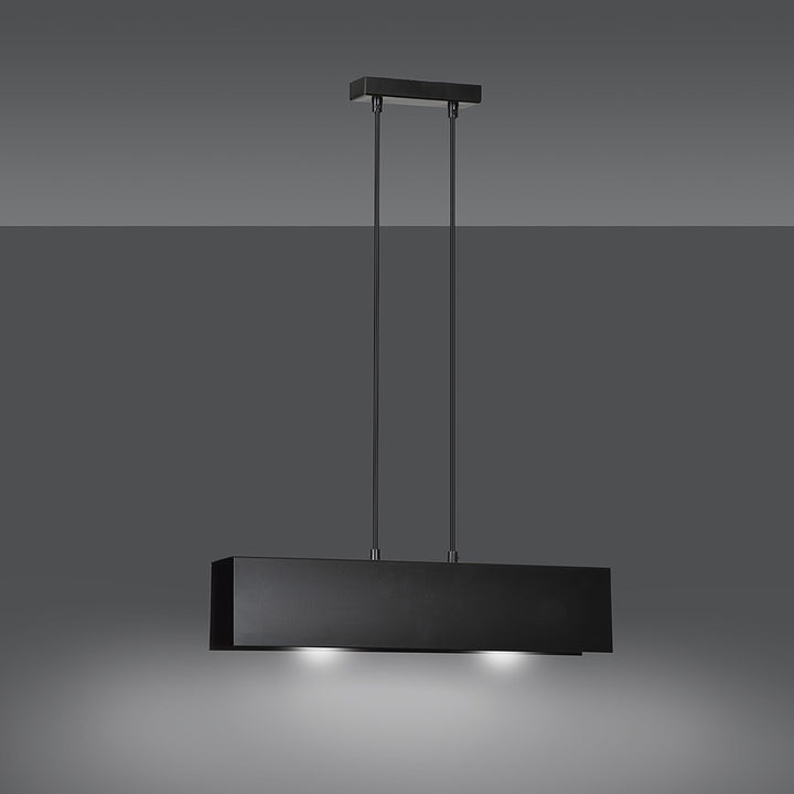 Lustra suspendata GENTOR 2 neagra