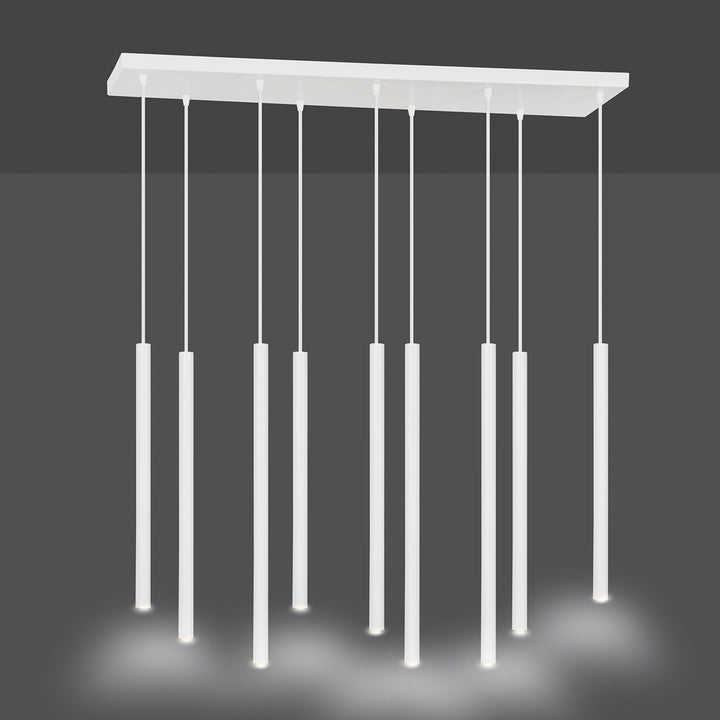 Lustra suspendata SELTER 9 alba