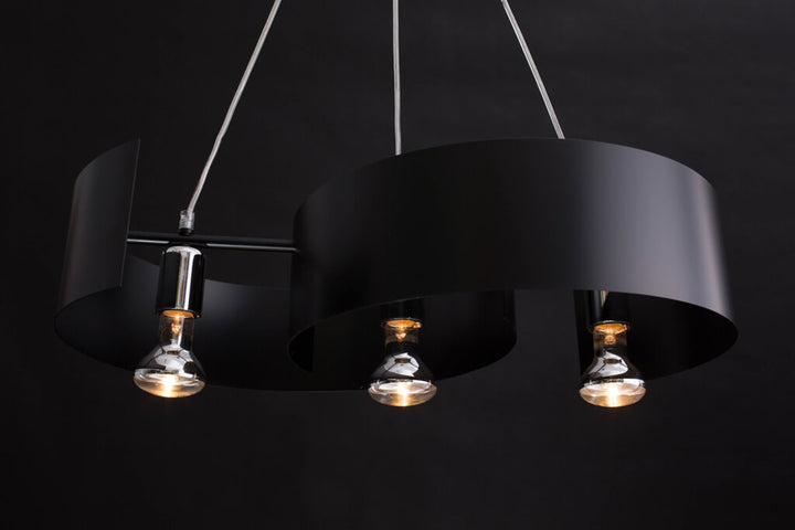 Lustra suspendata VIXON 3 neagra