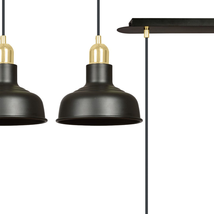 Lustra suspendata IBOR 2 neagra