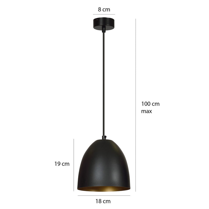 Pendul LENOX 1 negru si alb