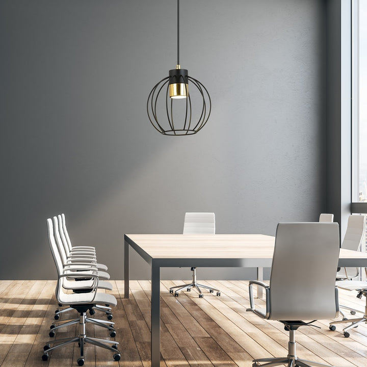 Pendul AJAX 1 negru cu auriu