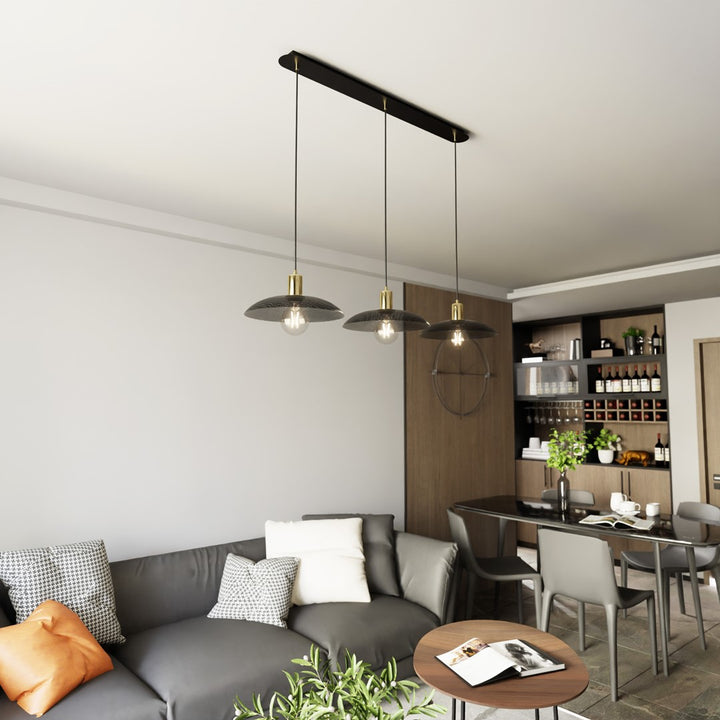 Lustra suspendata SPIRIT 3 neagra