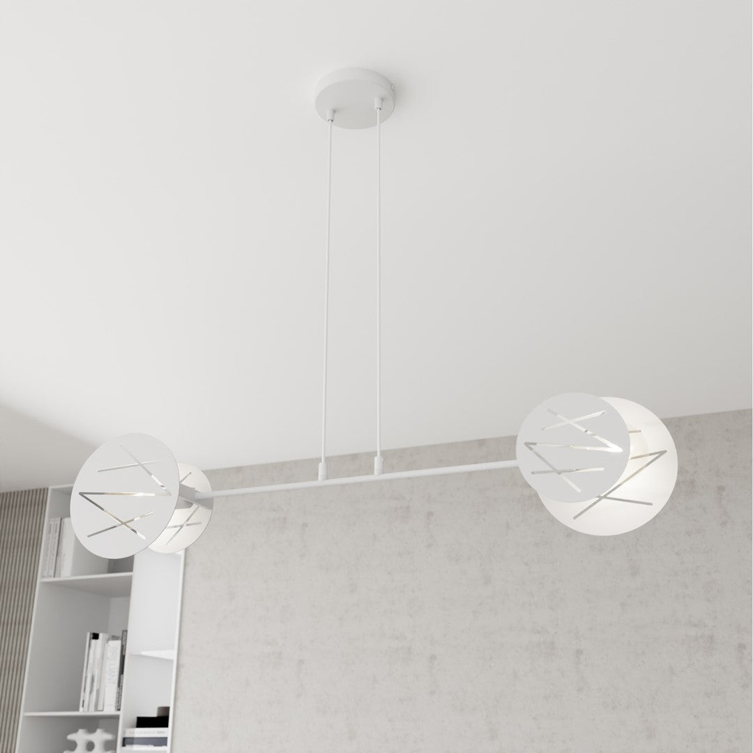 Lustra suspendata XOTIC 2 alba
