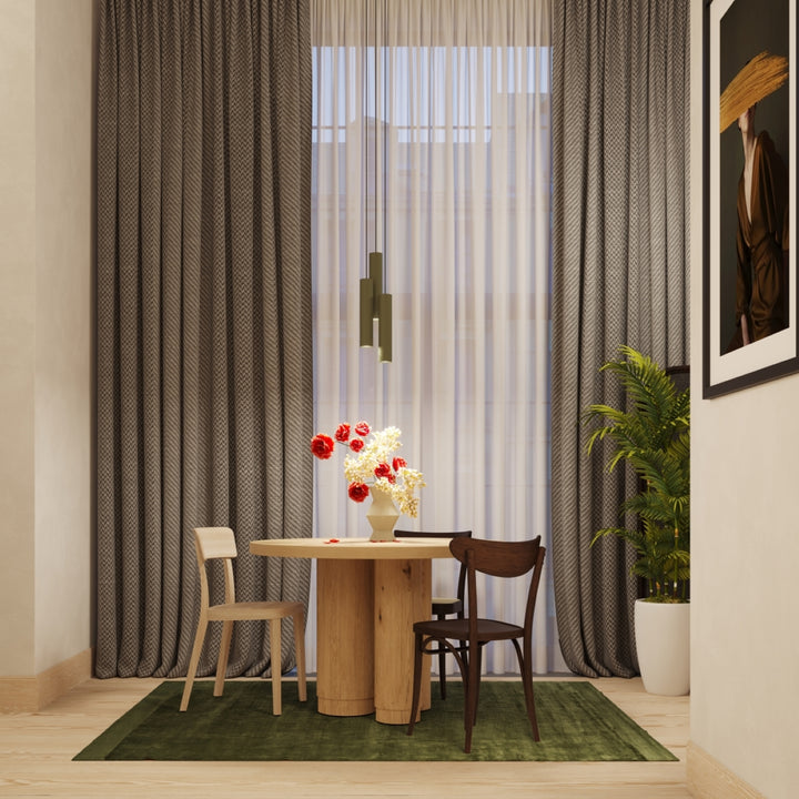 Lampa suspendata LAGOS 3L verde masliniu