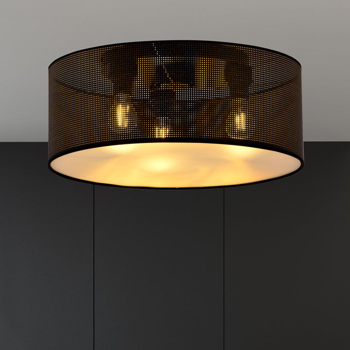 Plafoniera ASTON 3 BLACK/GOLD