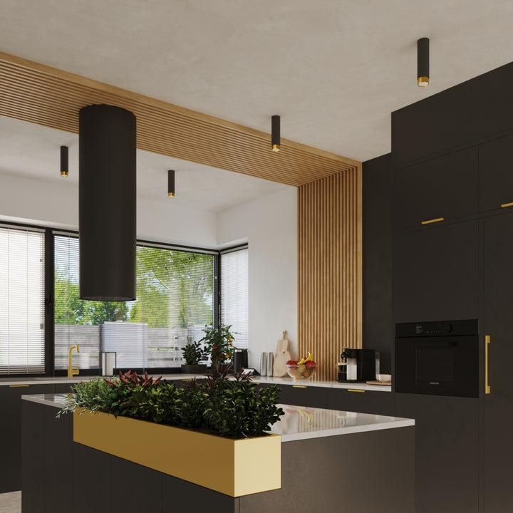 Spot NERO 22,5 negru/ auriu