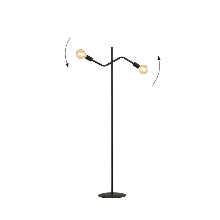 Lampa de podea FRIX LP2 BLACK