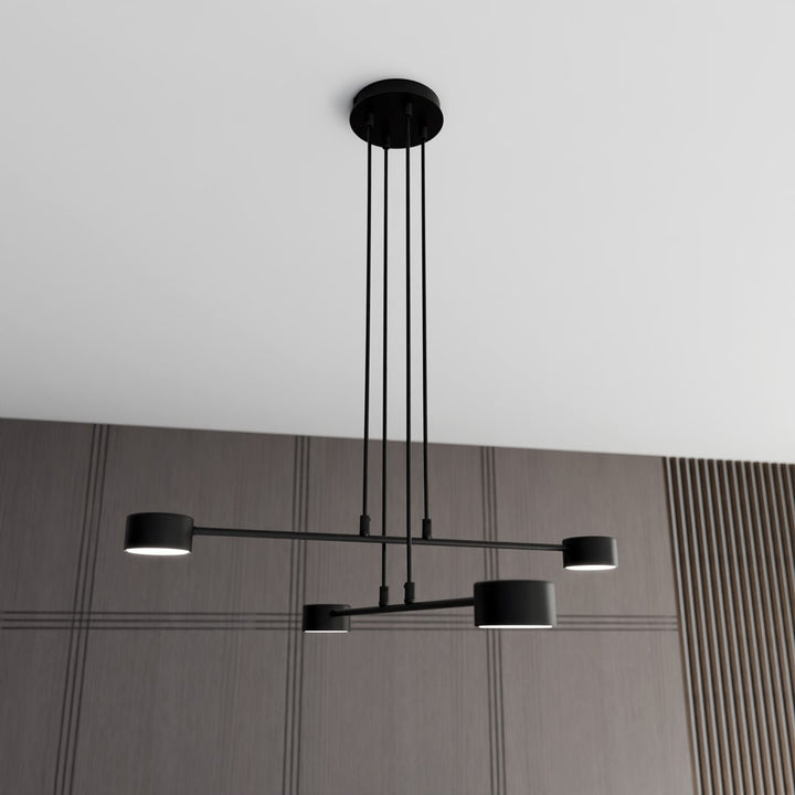 Lustra suspendata MODUS 4 neagra
