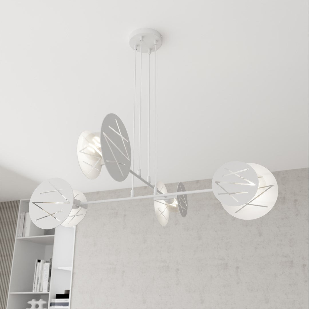Lustra suspendata XOTIC 4 alba
