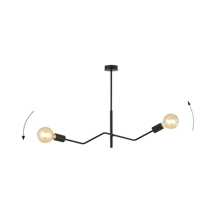 Lustra FRIX 2 neagra