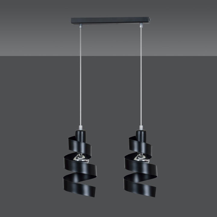 Lustra suspendata SAGA 2 neagra