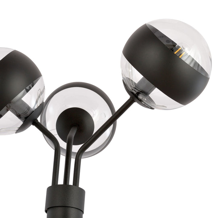 Lampa de podea NOVA LP3 BLACK/STRIPE